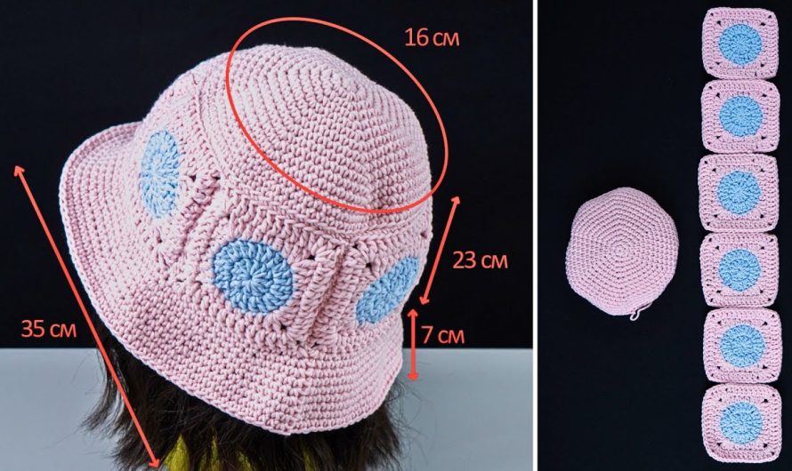 How to Crochet a Granny Square Bucket Hat | Step-by-Step Pattern